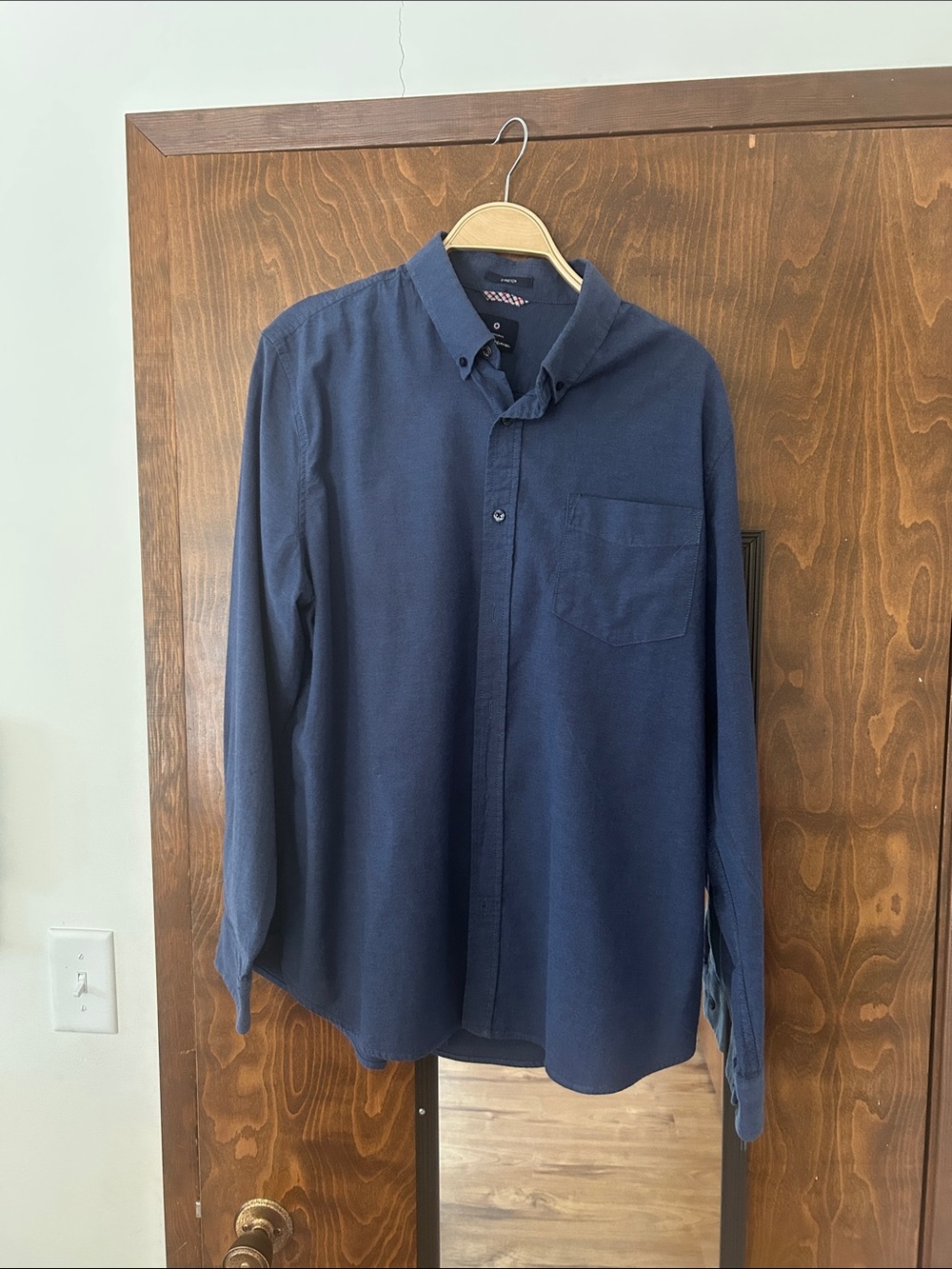 Ben Sherman Navy Long-Sleeve Button-Down Shirt